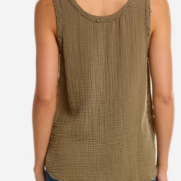 Michael Stars Tammy Easy Tank olive size S - Picture 3 of 11